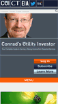 Mobile Screenshot of conradsutilityinvestor.com